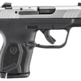 Ruger 13754 LCP Max *CA Complaint 380 ACP 10+1 2.80" Black Oxide Alloy Steel Barrel, Matte Stainless Steel Serrated Slide, Black Polymer Frame, Textured Grip