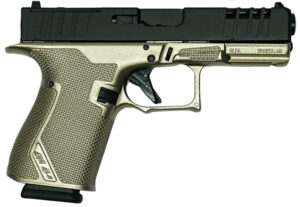 Great Lakes Firearms GL19GPLT Striker Compact Frame 9mm Luger 15+1 4" Black Nitride Barrel, Optic Cut/Serrated/Window Cut Slide, Polymer Frame, RMR Footprint, Ambidextrous