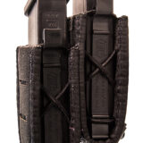 High Speed Gear 41PS02BK Taco Double Duty Staggered Black Nylon Laminate, Pistol