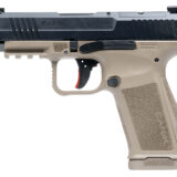 Canik HG7885CABD-N Mete MC9LS *CA Compliant 9mm Luger 10+1 3.63" Black Steel Barrel, Black Nitride Steel Serrated Slide, Flat Dark Earth Polymer Frame w/Picatinny Rail, Interchangeable Backstrap Grip