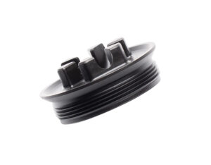 Dead Air RXD206 Flash Hider Front Cap 5.56mm Fits 0.53" Long Stainless Steel Black Nitride