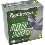 Remington Ammunition R28682 Nitro Pigeon 12Gauge 2.75" 1 1/4oz 8Shot 25 Per Box/10 Case