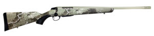 Tikka JRTXVA320 T3x Lite 30-06 Springfield 3+1 22.40" Desert Verde Cerakote Fluted Threaded Barrel & Drilled & Tapped Receiver, Veil Alpine Fixed Synthetic Stock, Right Hand