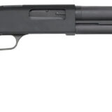 Mossberg 50799 590A1 12 Gauge Pump 3" 6+1 18.50" Black Parkerized Heavy Walled Barrel, M-LOK Forend, Black Parkerized Steel Drilled & Tapped Receiver, Fixed Black Synthetic Stock, Cylinder Bore Choke