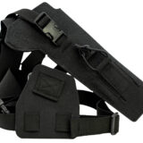 Cole-tac VW201 Varmint Wrangler Pistol Holder Chest Black Left Hand