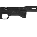 Mdt Sporting Goods Inc 114882BLK ACC Premier Gen2 Chassis System Cerakote Black Aluminum Fits Ruger American Rimfire Right Hand