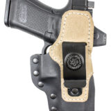 DeSantis Gunhide 230KJ6RZ0 Hyeye  IWB Black Kydex Belt Mount Ambidextrous