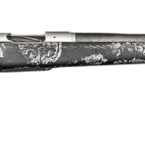 Christensen Arms 8010659900 Ridgeline FFT 25 Creedmoor 4+1 24" Carbon Fiber Threaded Barrel, Stainless Steel Drilled & Tapped Receiver, Carbon w/Gray Accents Sporter FFT Carbon Fiber Stock