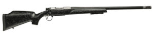 Christensen Arms 8011001302 Traverse 308 Win 4+1 16.25" Carbon Fiber Threaded Barrel, Stainless Steel Drilled & Tapped Receiver, Black w/Gray Webbing Monte Carlo w/Raised Comb Carbon Fiber Stock