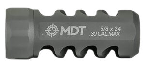 Mdt Sporting Goods Inc 109154RTI Hunt Brake Black Titanium 5/8"x24 Threads 30Cal