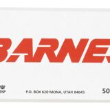 Barnes Bullets 32521 9mmLuger 115gr Sierra Jacketed Hollow Point 50 Per Box/10 Case