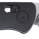 CRKT K430KXP Counterpart EDC 3.38" Folding Drop Point Plain Satin 12C27 Sandvik SS Blade, Black GRN Handle