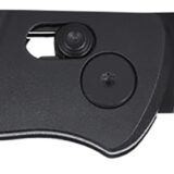 CRKT K431KKP Counterpart EDC 3.31" Folding Tanto Plain Black Oxide D2 Steel Blade, Black Textured GRN Handle