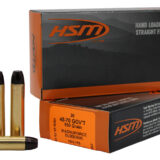 HSM 457016N 45-70Gov 550gr Hard Cast Long Flat Nose 20 Per Box/25 Case