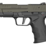 Retay USA RXP22BLKODSL10TH RXP 22 LR 10+1 4" Threaded Barrel, OD Green Cerakote Optic Ready/Serrated Slide, Black Cerakote Polymer Frame w/Accessory Rail, RMR/RMSc Footprint