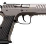 Sarsilmaz SAR7/24 7/24  9mm Luger 17+1 4.40" Stainless Barrel, Matte Stainless Steel Optic Cut/Serrated Slide, Matte Stainless Steel Frame w/Beavertail & Picatinny Rail, Black Polymer Grip
