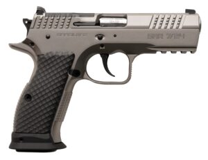 Sarsilmaz SAR7/24 7/24 9mm Luger 17+1 4.40" Stainless Barrel, Matte Stainless Steel Optic Cut/Serrated Slide, Matte Stainless Steel Frame w/Beavertail & Picatinny Rail, Black Polymer Grip