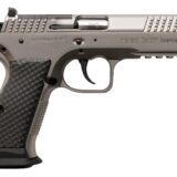 Sarsilmaz SAR7/24SPT 7/24  9mm Luger 17+1 4.40" Stainless Barrel, Matte Stainless Steel Optic Cut/Serrated Slide, Matte Stainless Steel Frame w/Beavertail & Picatinny Rail, Black Polymer Grip