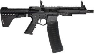 ATI ATIGAX5567MLB60 Alpha Maxx 223 Rem/5.56 NATO 60+1 7.50" Threaded Barrel, Matte Black Receiver w/Picatinny Rail, M-LOK Handguard, Black Polymer Blade, A2 Grip