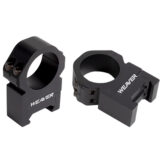 Weaver Mounts 48386 Precision Black Aluminum 30mm Tube Medium