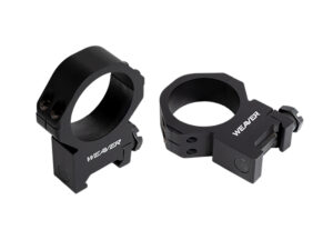 Weaver Mounts 99522 Precision Tactical  Black Aluminum 30mm Tube High