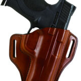Bianchi 23996 57 Remedy  OWB Size 15 Tan Leather Belt Slide Fits S&W M&P Shield Right Hand