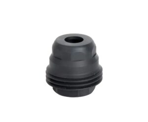 Jk Armament JKMDHDM111624 Minimalist 45Cal Fits 1" Long 11/16"x24 Stainless Steel Nitride Black