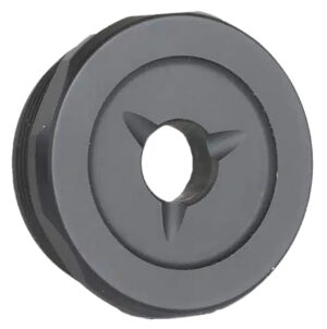 Jk Armament JK155LTEC45 LT Flash Reducer End Cap 45Cal Fits Aluminum Hard Anodized Black