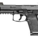 HK 81001231 VP9A1 K Tactical 9mm Luger 10+1 4.70" Black Threaded Barrel, Black Steel Optic Ready/Serrated Slide, Black Polymer Frame w/Picatinny Rail, Textured Grip