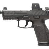 HK 81001366 VP9A1 X Tactical w/Optic Full Size 9mm Luger 10+1 4.70" Black Threaded Barrel, Black Steel Serrated w/Optic Slide, Black Polymer Frame w/Picatinny Rail, Textured Grip, Vortex CCW