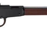 Henry H001TR22 Frontier Carbine 22 S/L/LR 13/14/18+1 16.50" Blued Octagon Barrel, Black Aluminum Receiver, American Walnut Straight Grip Stock