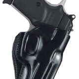 Galco SG800B Stinger OWB Black Leather Compatible w/ Glock 43/43X/Taurus GX4/Springfield Hellcat Belt Loop Mount Right Hand