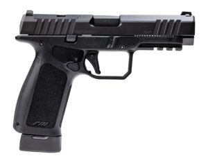 Rost Martin RM1FBLKOSP RM1F 9mm Luger 17+1 19+1 4.50" Black Match Grade Barrel Black Nitron Steel Optic Ready/Serrated Slide Black Polymer Frame w/Picatinny Rail Interchangeable Backstrap Grip RMR Fo