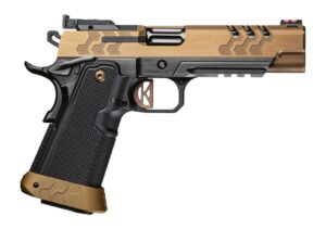 Kimber Mfg, Inc 3500057 2K11 Target 9mm Luger 10+1 Stainless Steel Lightening Cut/Optic Ready/Serrated Slide, Stainless Steel Frame w/Beavertail & Picatinny Rail