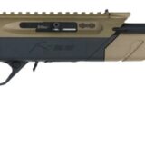 TriStar 60005 KR22 22 LR 10+1 18.60" Black Barrel, Picatinny Rail Receiver, Black/FDE Skeletonized w/Adj Comb Polymer Stock