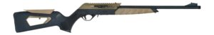 TriStar 60005 KR22  22 LR 10+1 18.60" Black Barrel, Picatinny Rail Receiver, Black/FDE Skeletonized w/Adj Comb Polymer Stock