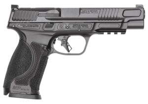 Smith & Wesson 14670 M&P M2.0 Metal 9mm Luger 17+1 5" Black Armornite Stainless Steel Barrel & Optic Ready/Serrated Slide, Black Armornite Stainless Steel Frame w/Picatinny Rail, Interchangeable Palms