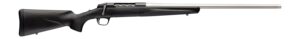 Browning 036115282 X-Bolt 2 Special LR Full Size 6.5 Creedmoor 4+1 22" Matte Stainless Threaded Barrel, Matte Stainless Steel Drilled & Tapped Receiver, Black Adj Comb & LOP Synthetic Stock Right Hand