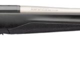 Browning 036118224 X-Bolt 2 Western Hunter Special Full Size 270 Win 4+1 22" Matte Stainless Threaded Barrel, Matte Stainless Steel Drilled & Tapped Receiver, Black Adj Comb Synthetic, Stock Right Han