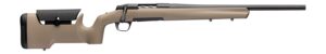 Browning 036121298 X-Bolt 2 Special Max LR SPR Full Size 7mm PRC 3+1 22" Matte Black Heavy Sporter Threaded Barrel, Matte Black Steel Drilled & Tapped Receiver, Flat Dark Earth/Black Adjustable Max Sy
