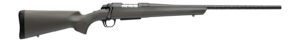 Browning 035851218 AB3 Pro Full Size 308 Win 4+1 22" Matte Blued Spiral Fluted Threaded Barrel, Matte Blued Steel Drilled & Tapped Receiver, Gray/Green Fixed Synthetic Stock, Right Hand