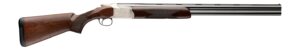 Browning 0183583004 Citori 825 Feather 12 Gauge Break Open 3" 2rd 28" Gloss Blued Over/Under Vent Rib Barrel, Engraved Silver Nitride Aluminum Alloy Receiver, Fixed Gloss Black Walnut Stock, Right Han
