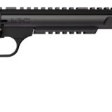 Browning 051613490 Buck Mark Hunter Varmint SR 22 LR 10+1 10.50" Matte Black Threaded Barrel, Matte Black Aluminum Frame w/Top & Lower Picatinny Rail, Rosewood Laminate w/Buckmark Grip