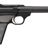 Browning 051617490 Buck Mark Camper 22 LR 10+1 5.90" Matte Black Threaded Bull Barrel, Matte Black Aluminum Frame, Gray UFX Grip