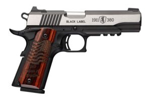 Browning 051124492 1911 Black Label Medallion Pro 250 Full Size Frame 380 ACP 8+1 4.25"