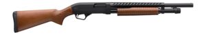 Winchester Repeating Arms 512418395 SXP Trench Pump 3" 5- 2.75" Shells 18" Matte Black Heat Shield Barrel, Matte Black Aluminum Alloy Drilled & Tapped Receiver, Fixed Satin Hardwood Stock