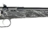 Crickett KSA2344 My First Rifle Gen2 22 LR 1rd 16.13" Blued Single Shot Barrel, Drilled & Tapped Receiver, Black w/White Webbing Fixed Synthetic Stock