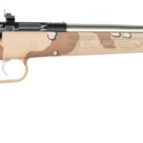 Crickett KSA2179 My First Rifle Gen2 22 LR 1rd 16.13" Stainless Single Shot Barrel, Drilled & Tapped Receiver, Hydrodipped Desert Storm Camo, Fixed Synthetic Stock