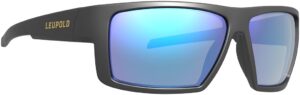LEU 186741 SWITCHBACK MATTE BLACK BLUE MIRROR