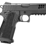 Girsan 395068 Witness2311 CMXX 45 ACP 11+1 4.25" Black Ported w/Integral Compensator Bull Barrel, Black Steel Lightening Cut/Optic Ready/Serrated Slide, Black Polymer Frame w/Beavertail & Picatinny Ra